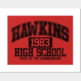 Hawkins High Posters and Art